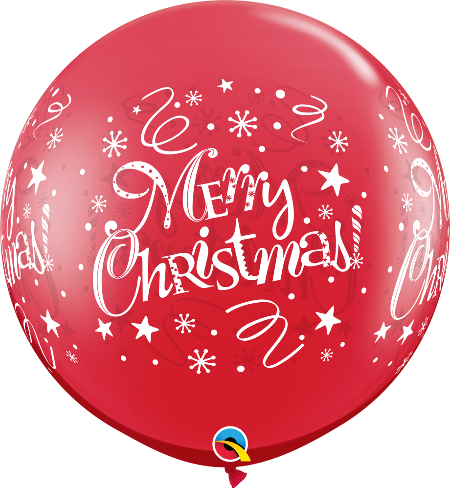 3' Merry Christmas! Festive Wrap (2 Stk.)