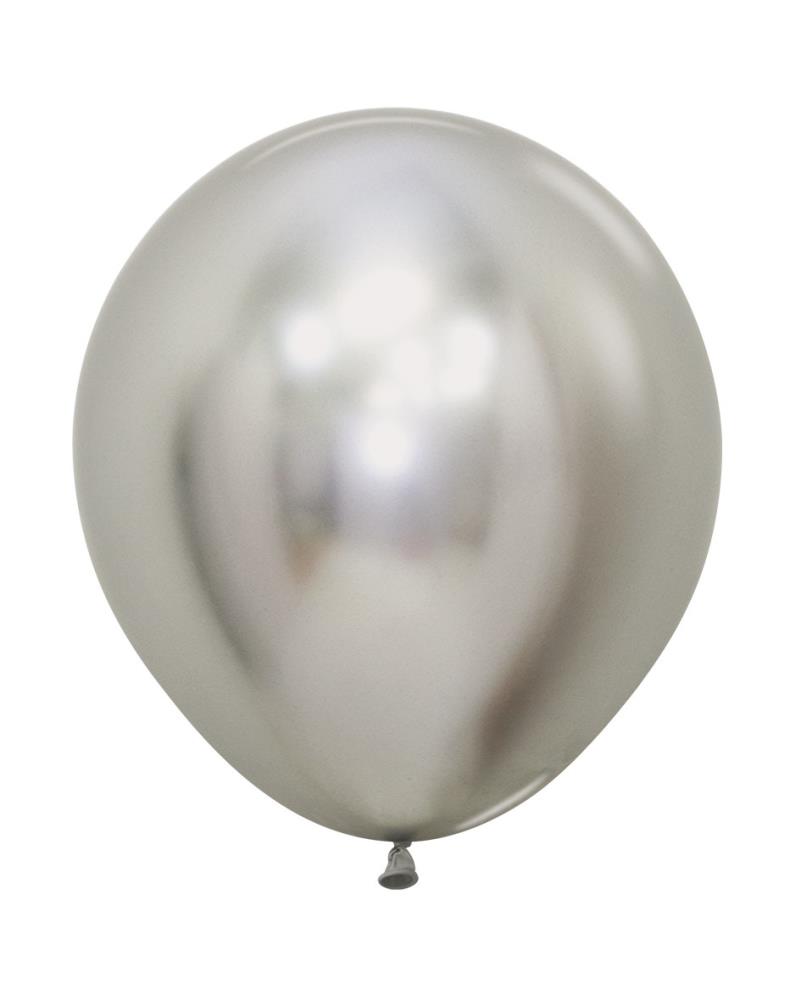 18" Reflex - Silver (6 Stück)