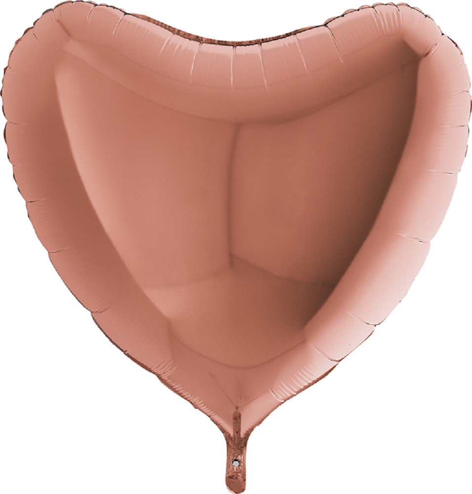 36" Herz Rose Gold (unverpackt)