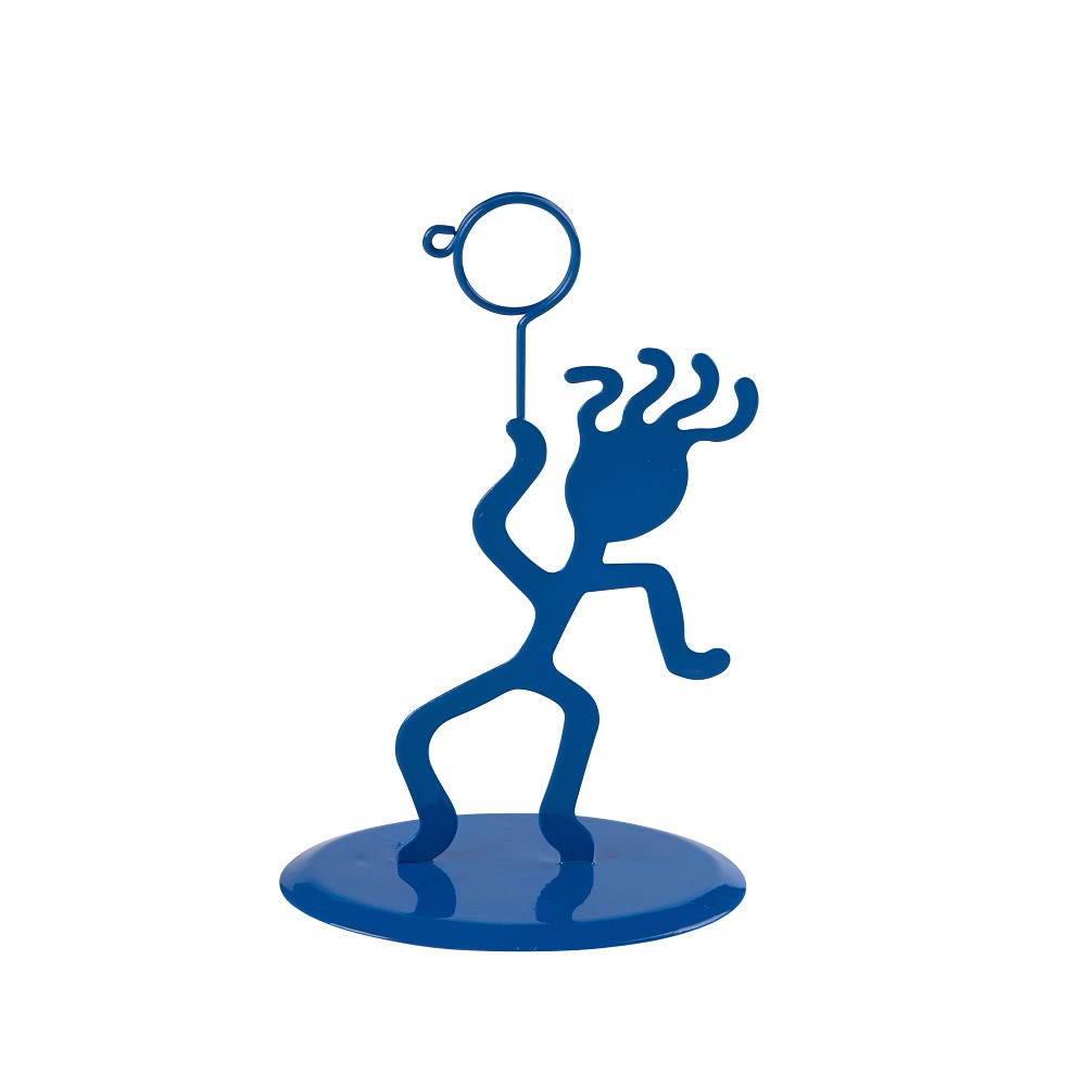 Kartenhalter "Figur" - blau