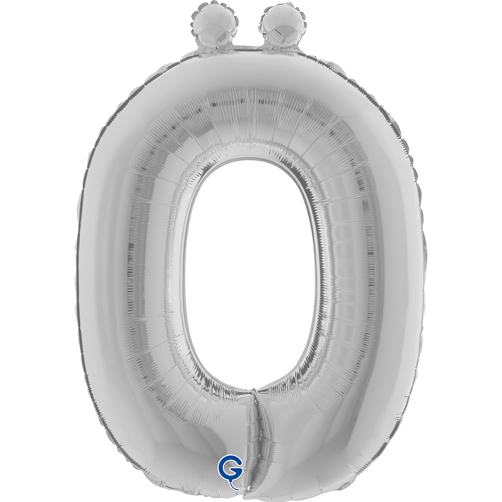 40" Folienbuchstabe "Ö" Silver