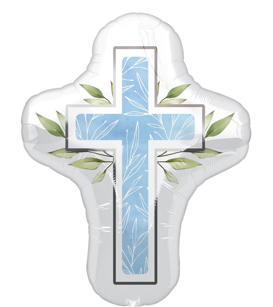 28" My First Communion Blue