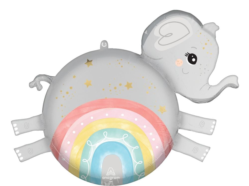 21" Roly Polies "Satin Baby Elefant"