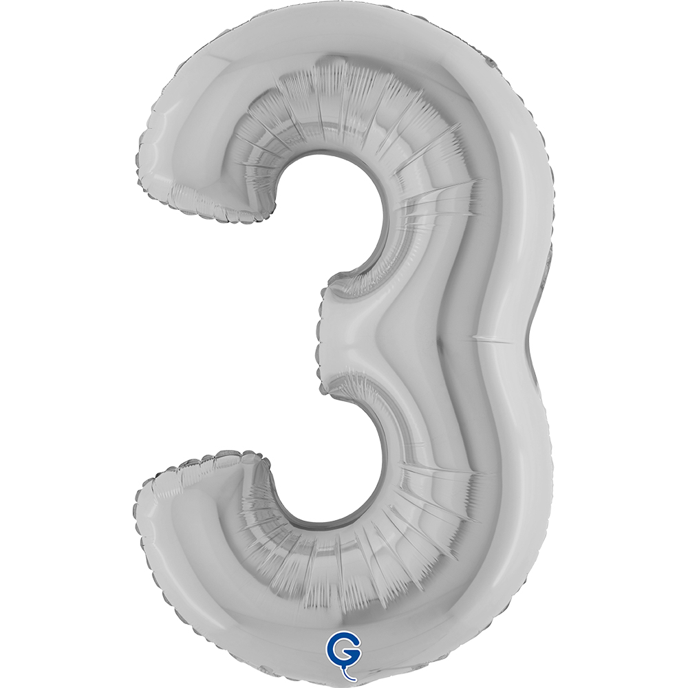 40" Folienzahl "3" Silver