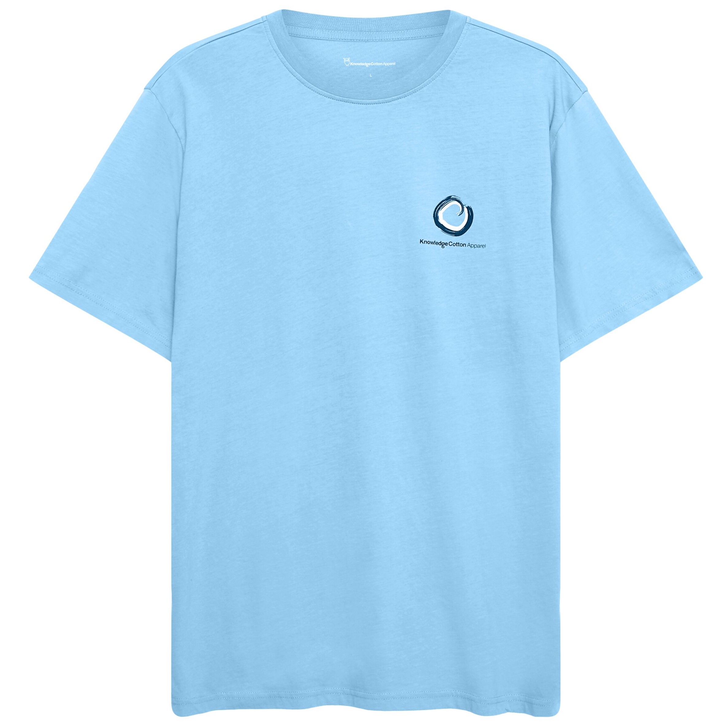 T-Shirt Wave Chest Dusk Blue