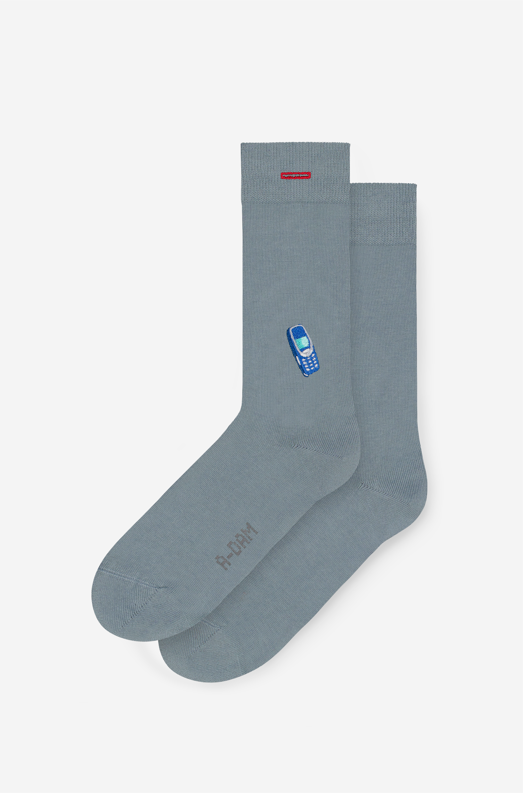 Graue Socken Blue Mobile unisex