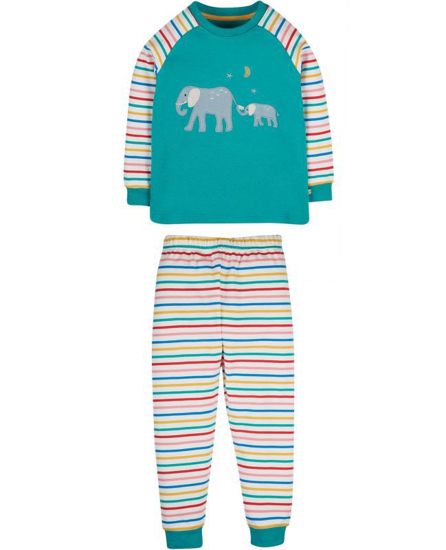 Zweiteiliger Schlafanzug mit Elefanten