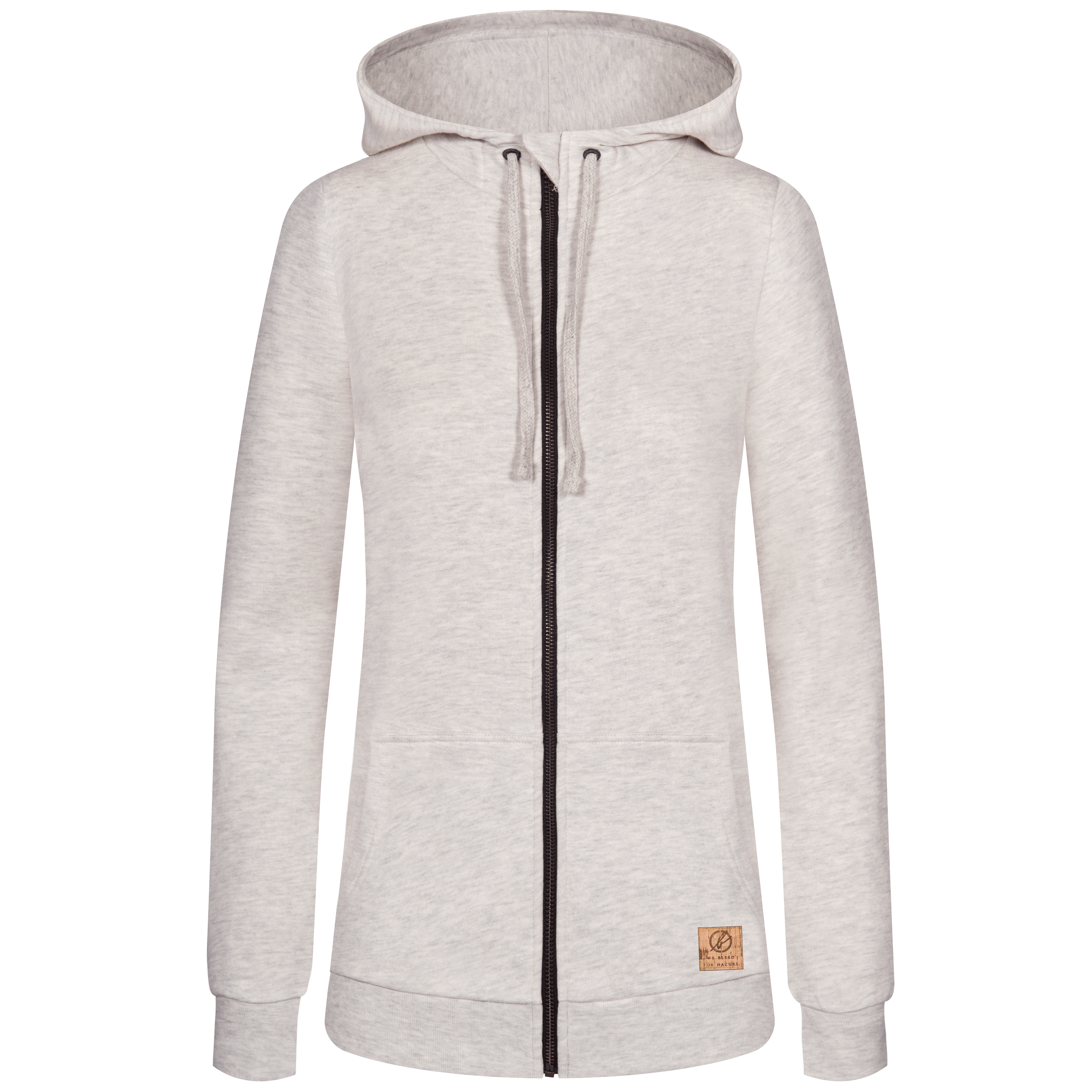 365 Forestfibre Zip-Hoody Grau