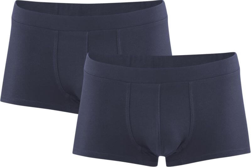 Herren-Shorts im 2er-Pack navy graphite