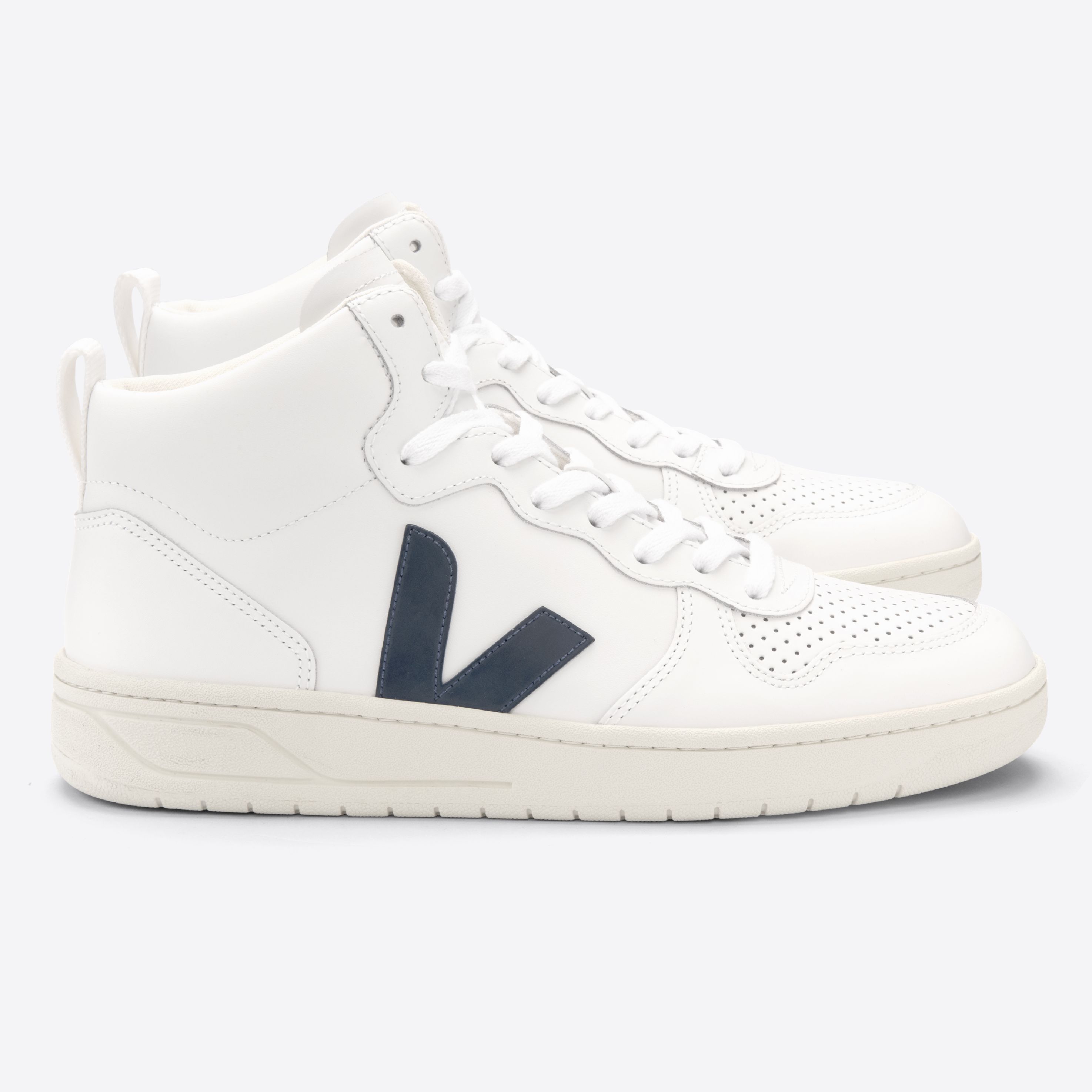 Hohe Herren-Sneaker V-15 Leather Extra White Nautico