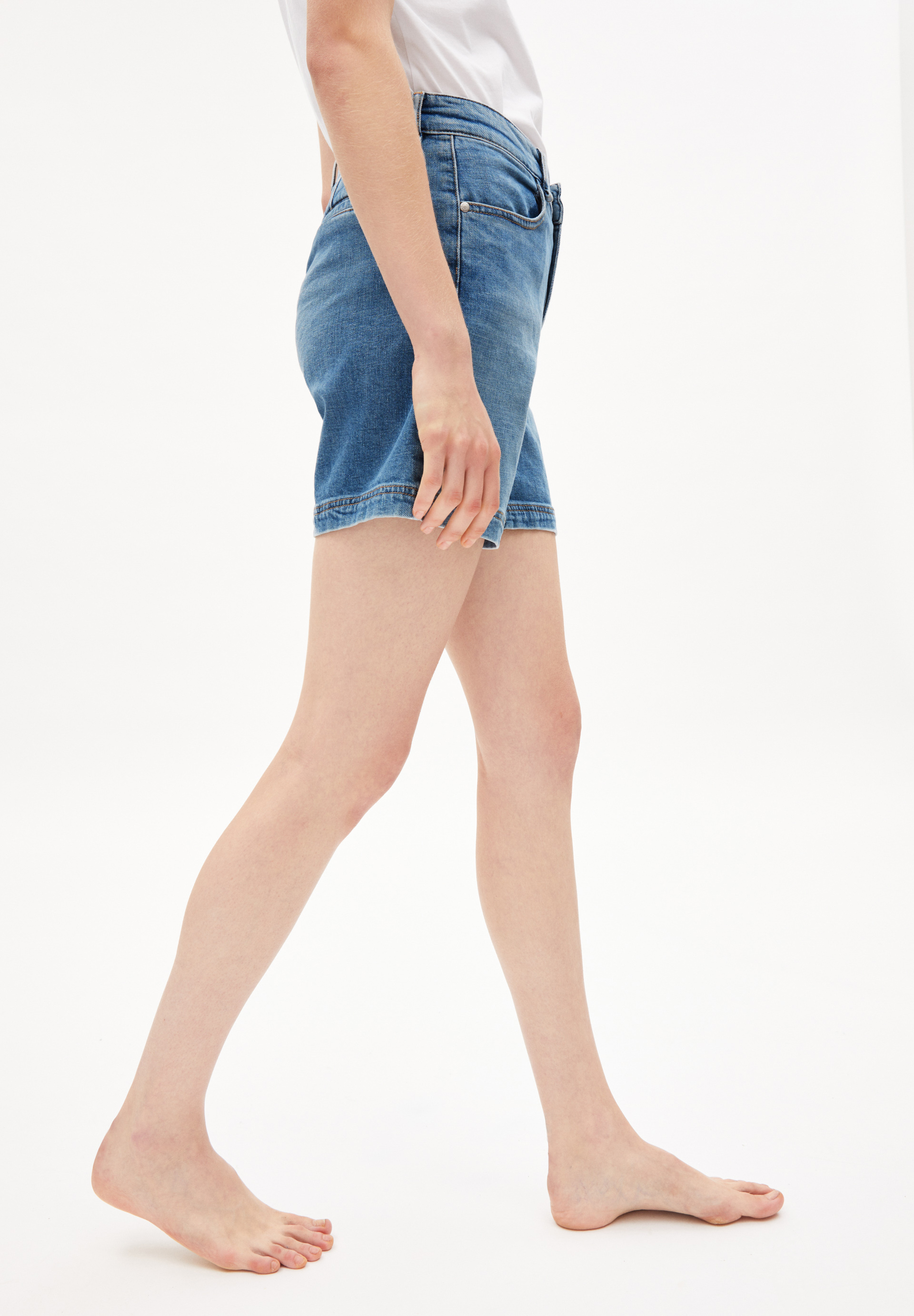 Jeans-Shorts AANELI HEMP iced