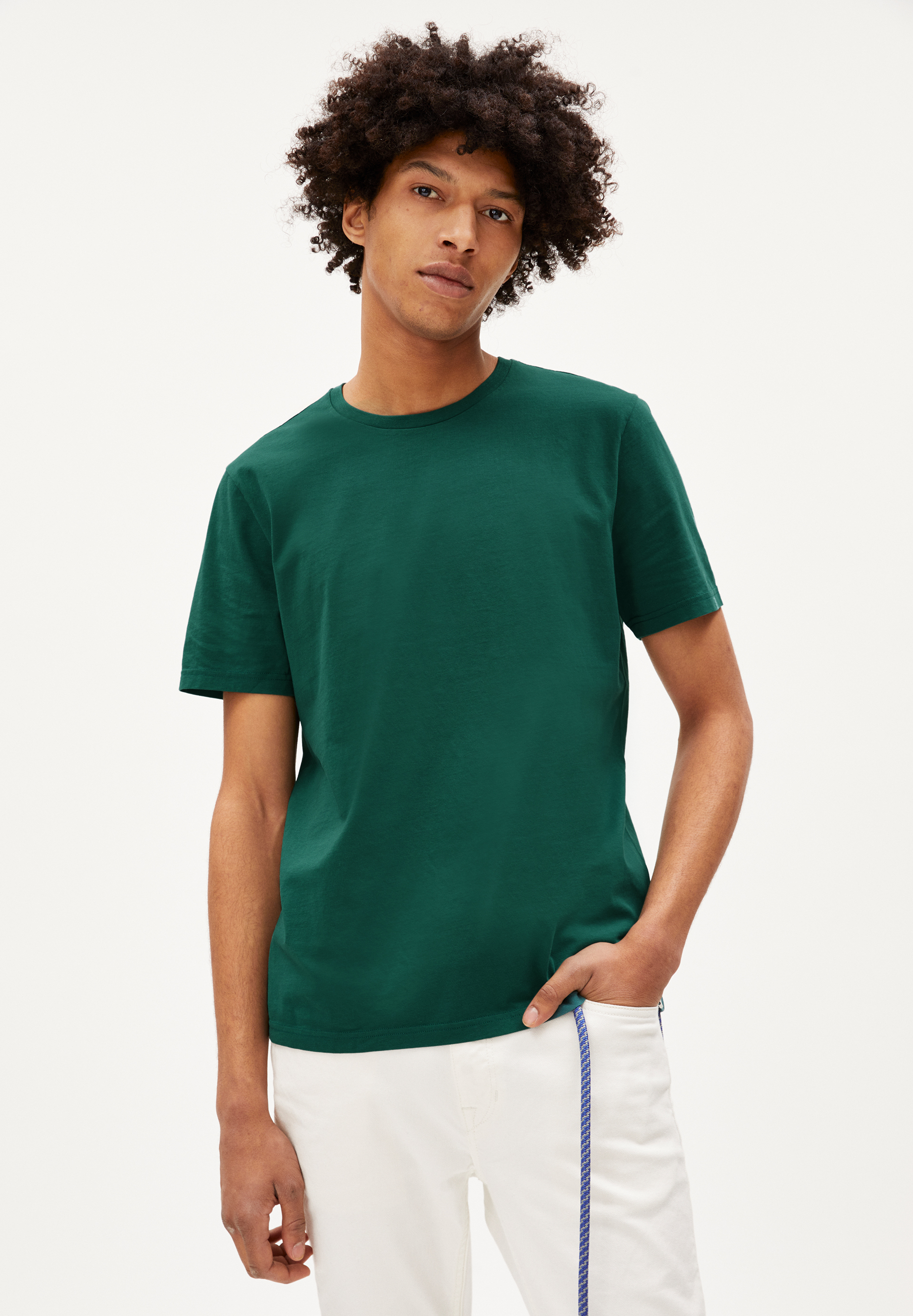 Basic T-Shirt JAAMES spruce green