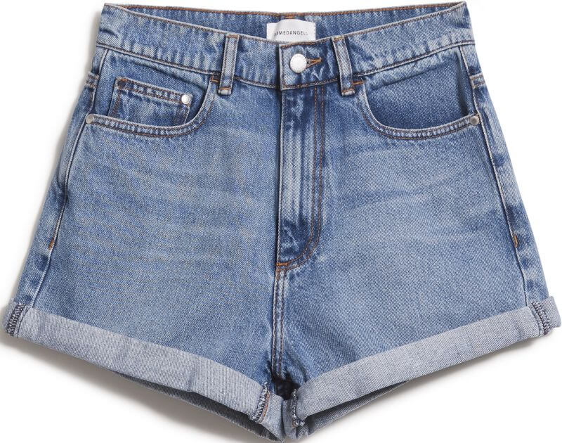Jeans-Shorts für Damen SILVAA faded blue