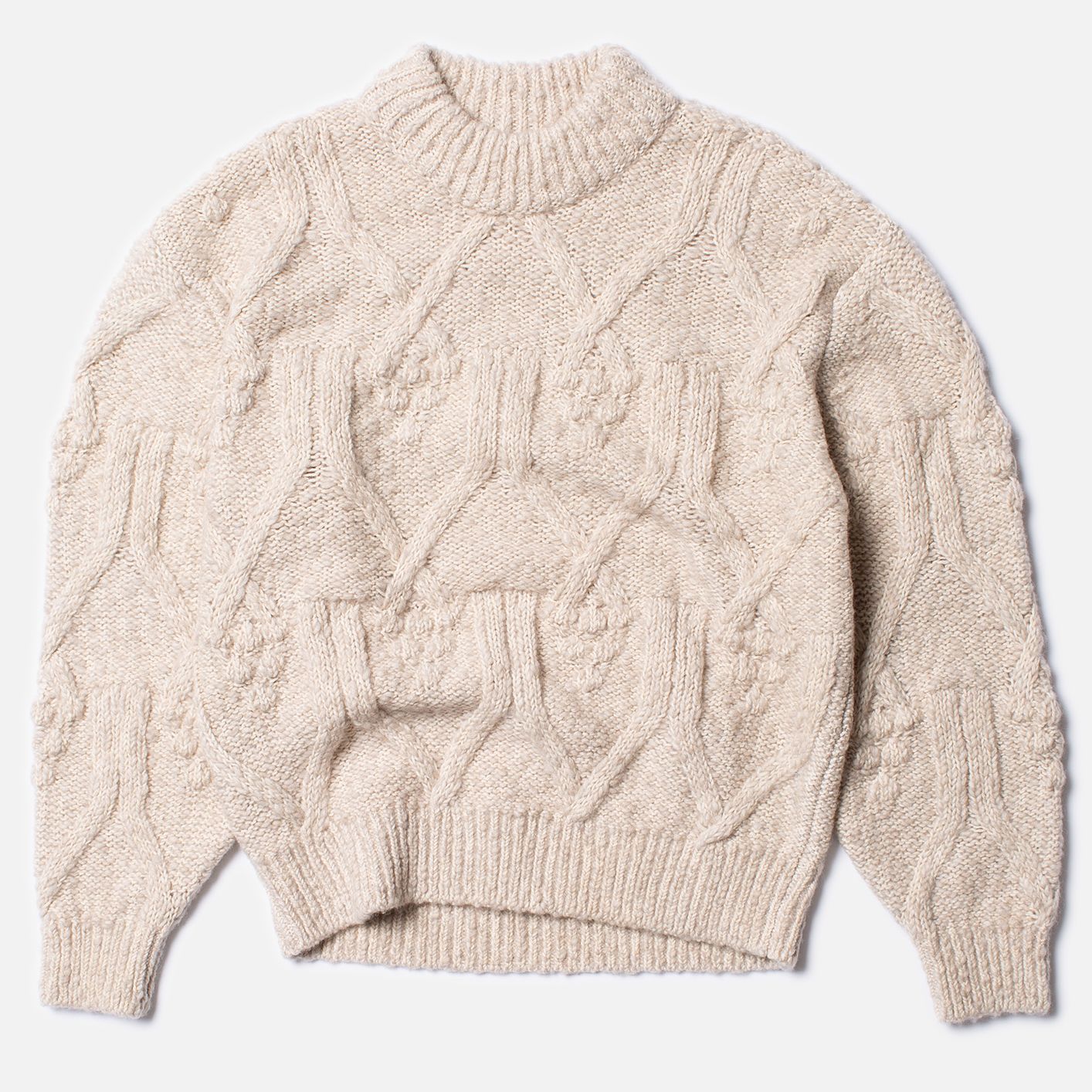 Strickpullover Elsa Cable Knit Oat