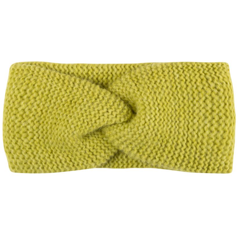 Stirnband aus Babyalpaka lime green