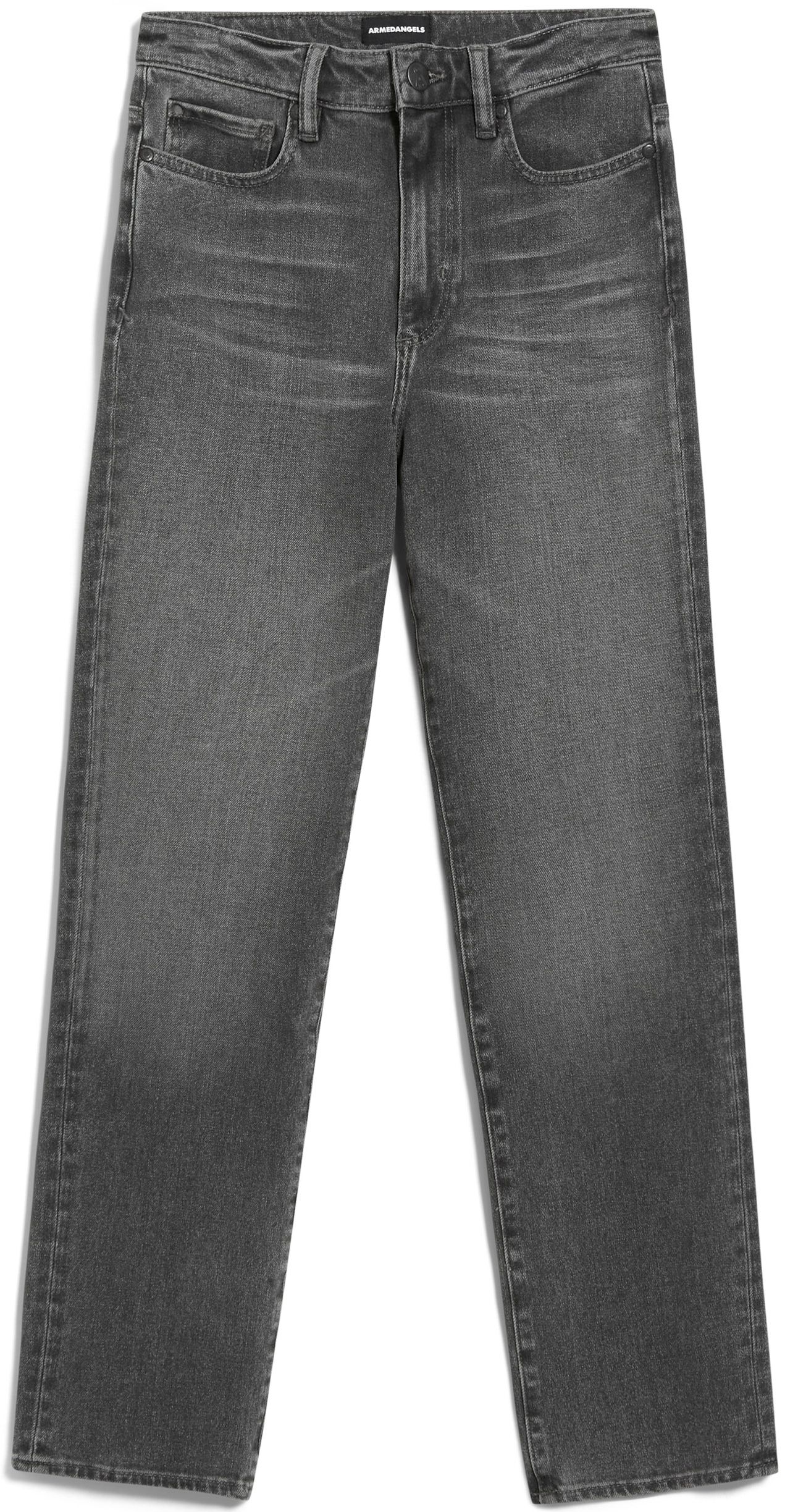 Slim Fit High Waist Jeans LEJAANI worn stone grey