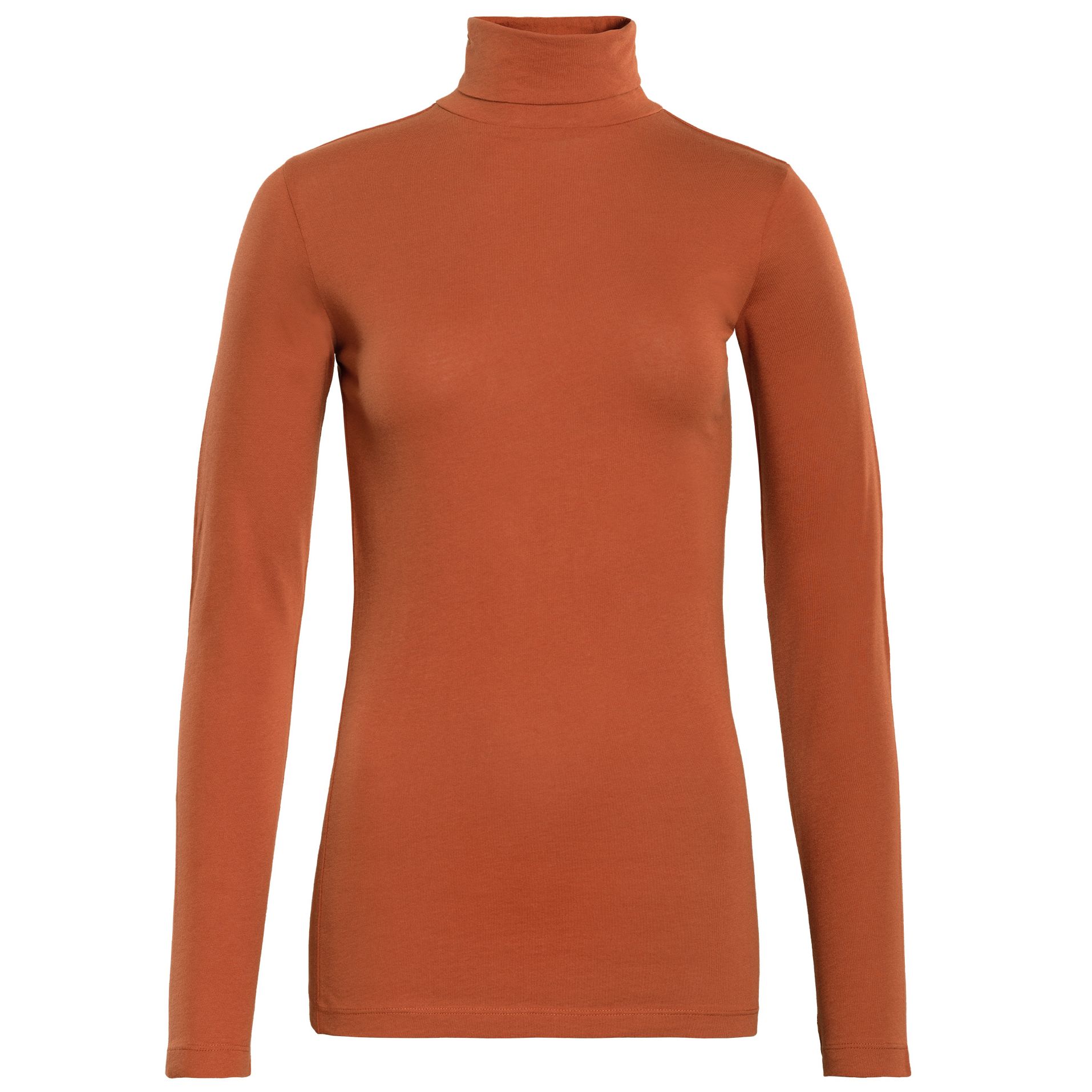 Rollkragenshirt NIA rust