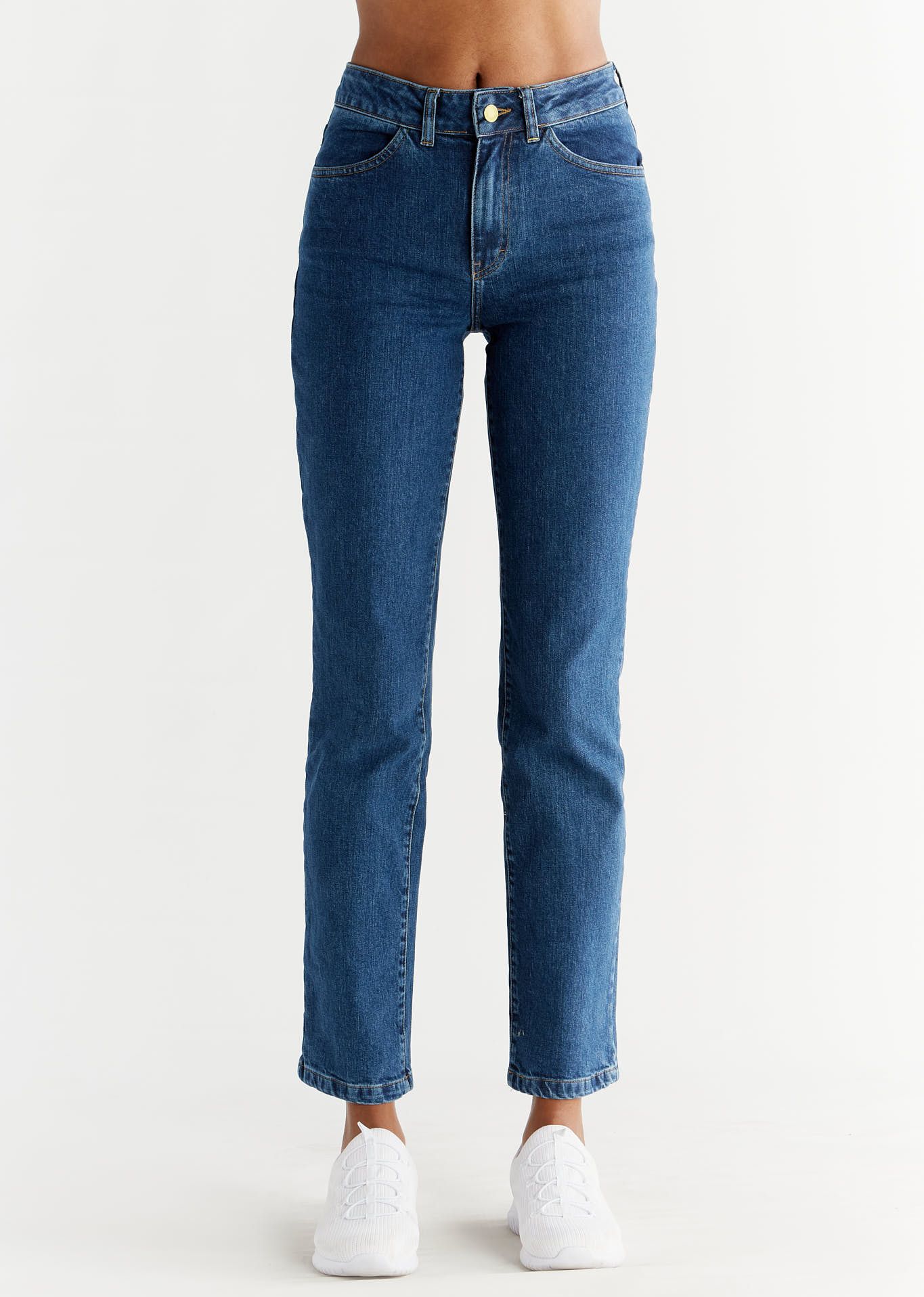 Jeans Women's Straight Fit Lapis Blue