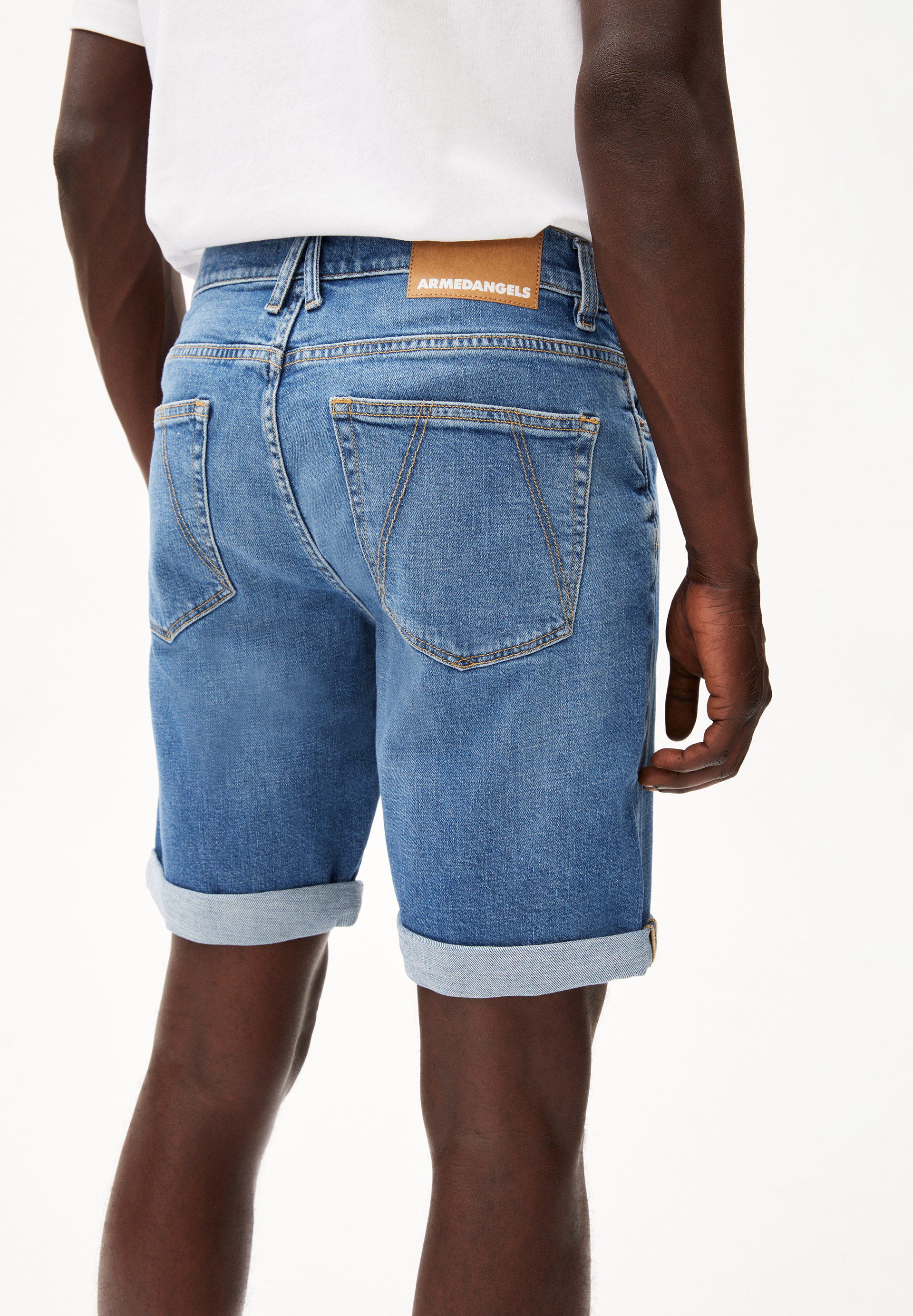 Jeans-Shorts NAAILO HEMP indigo groove