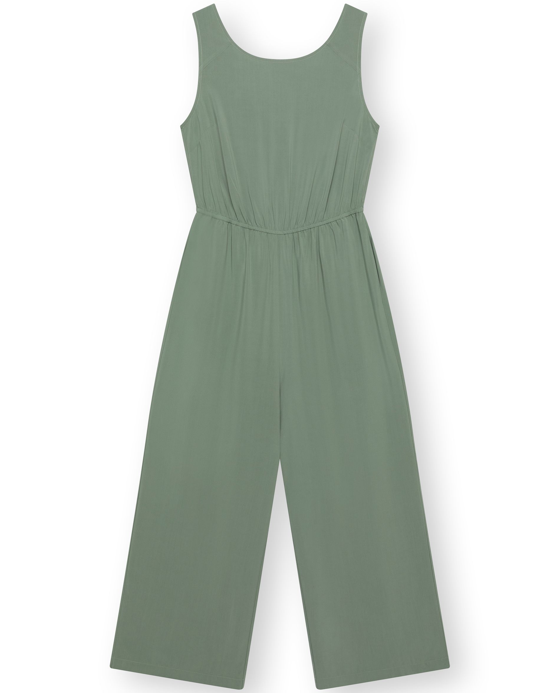 Ärmelloser Jumpsuit STAINE Fern