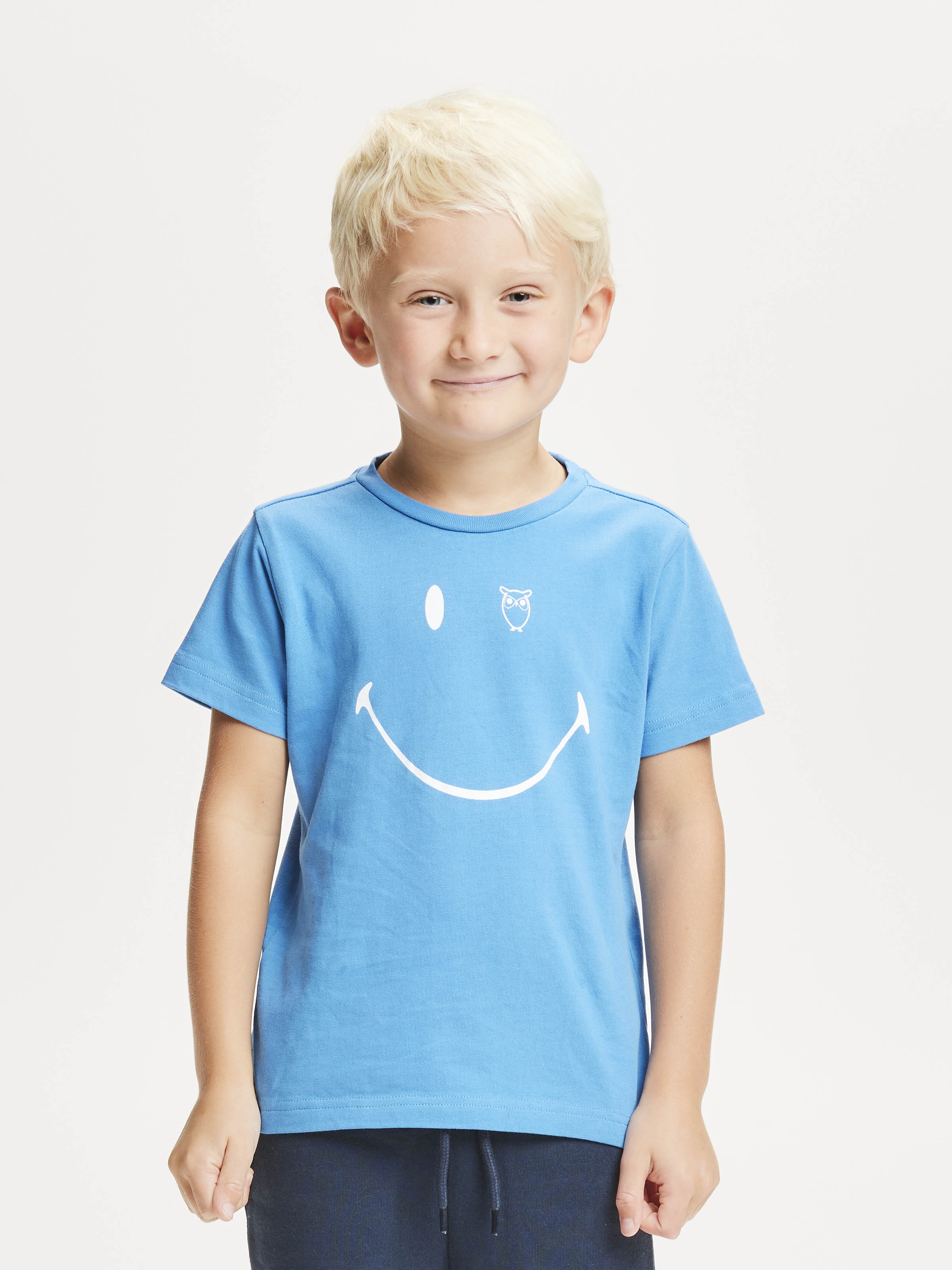 Bedrucktes Kinder-Shirt SMILEY x KCA Campanula