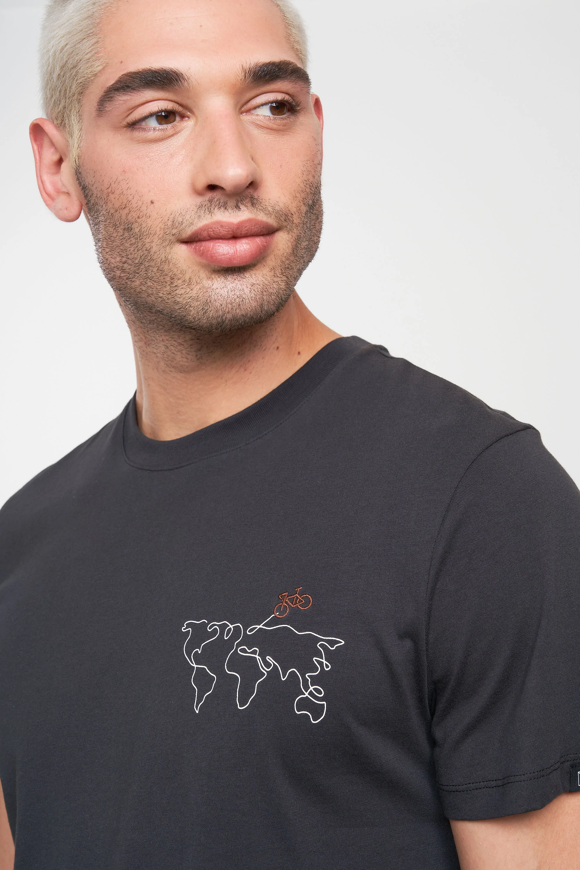 Bedrucktes Shirt AGAVE WORLD black