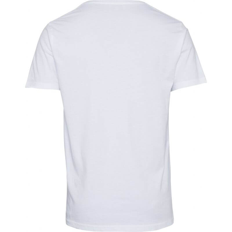 V-Neck Herren-Shirt bright white