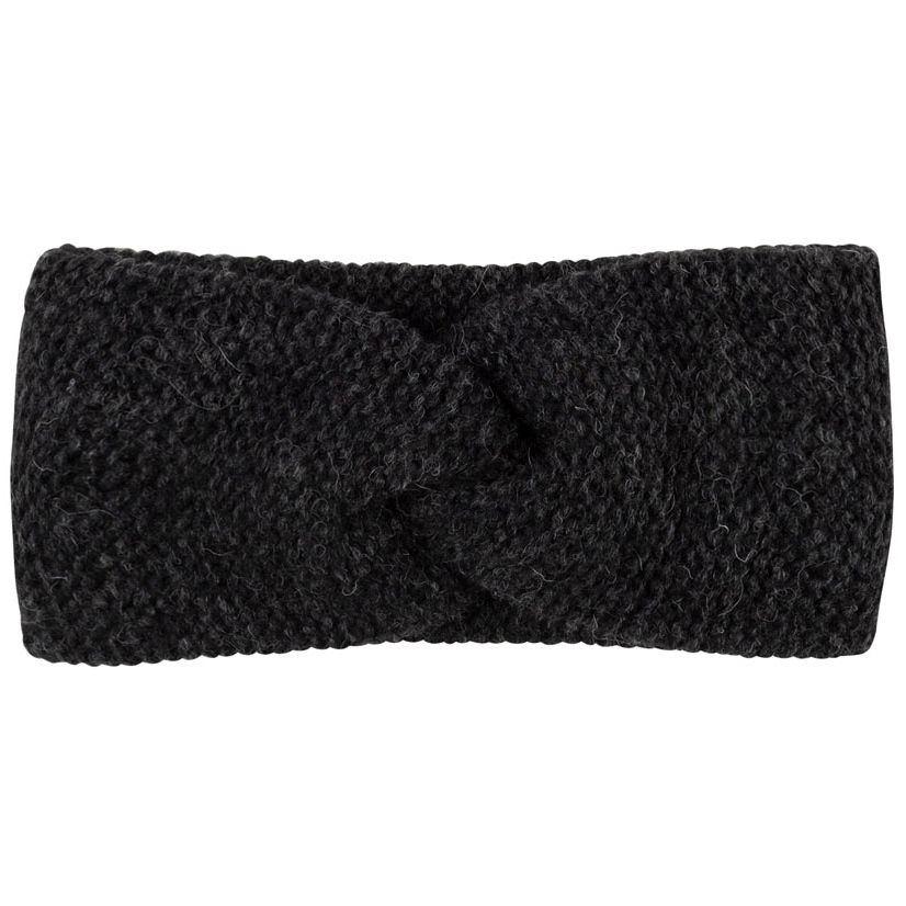 Stirnband aus Babyalpaka anthrazit