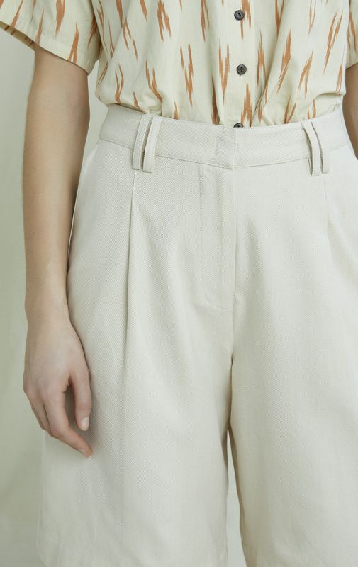 Modische Workwear-Shorts für Damen Polly in Fog