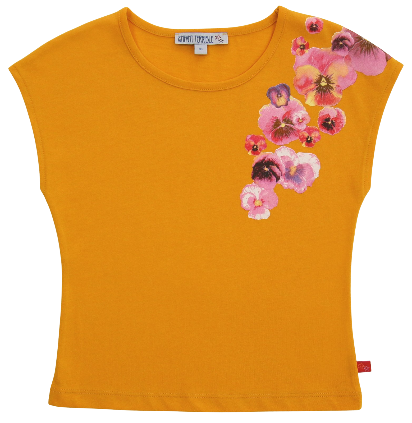 T-Shirt mit Blumen-Aufdruck Sun