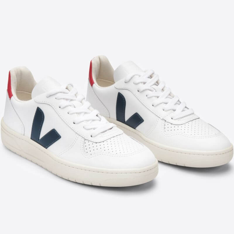 Herren-Sneaker V-10 Extra White/Nautico/Pekin