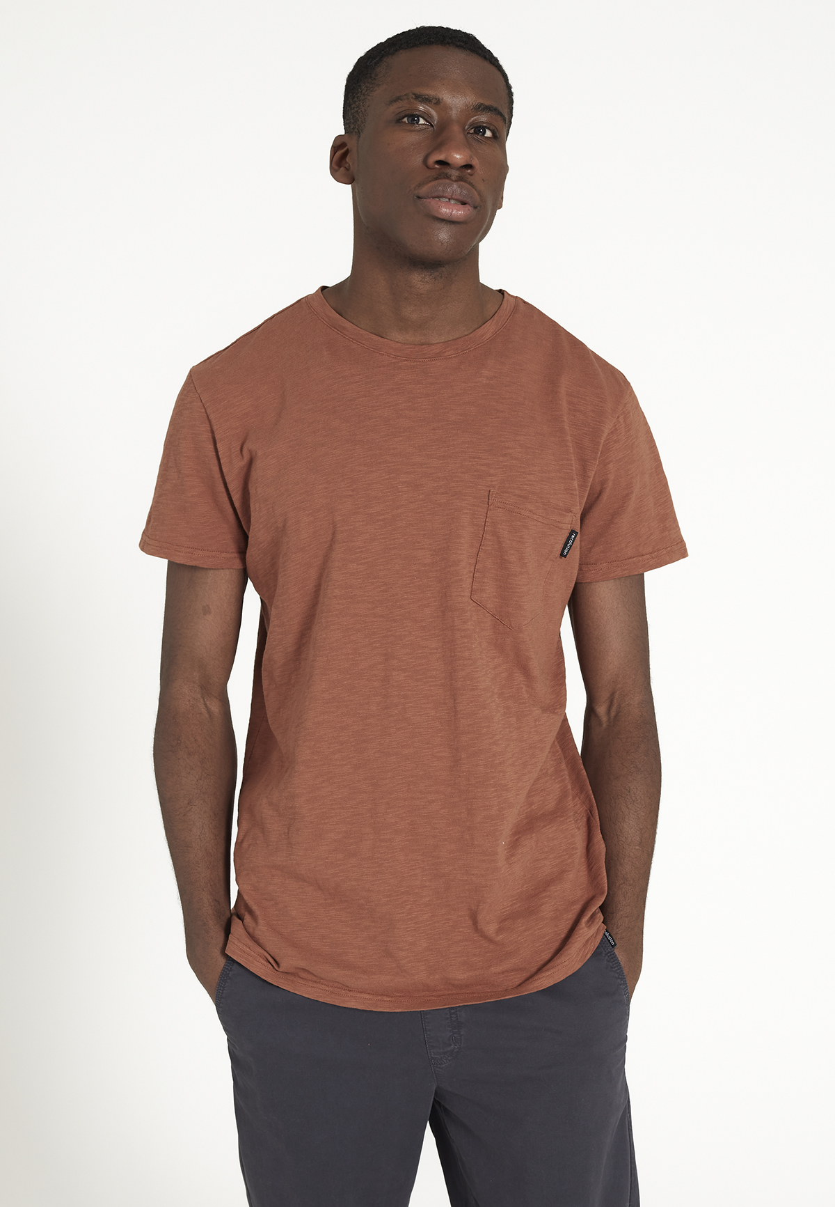 Herren-Shirt PALM dark orange