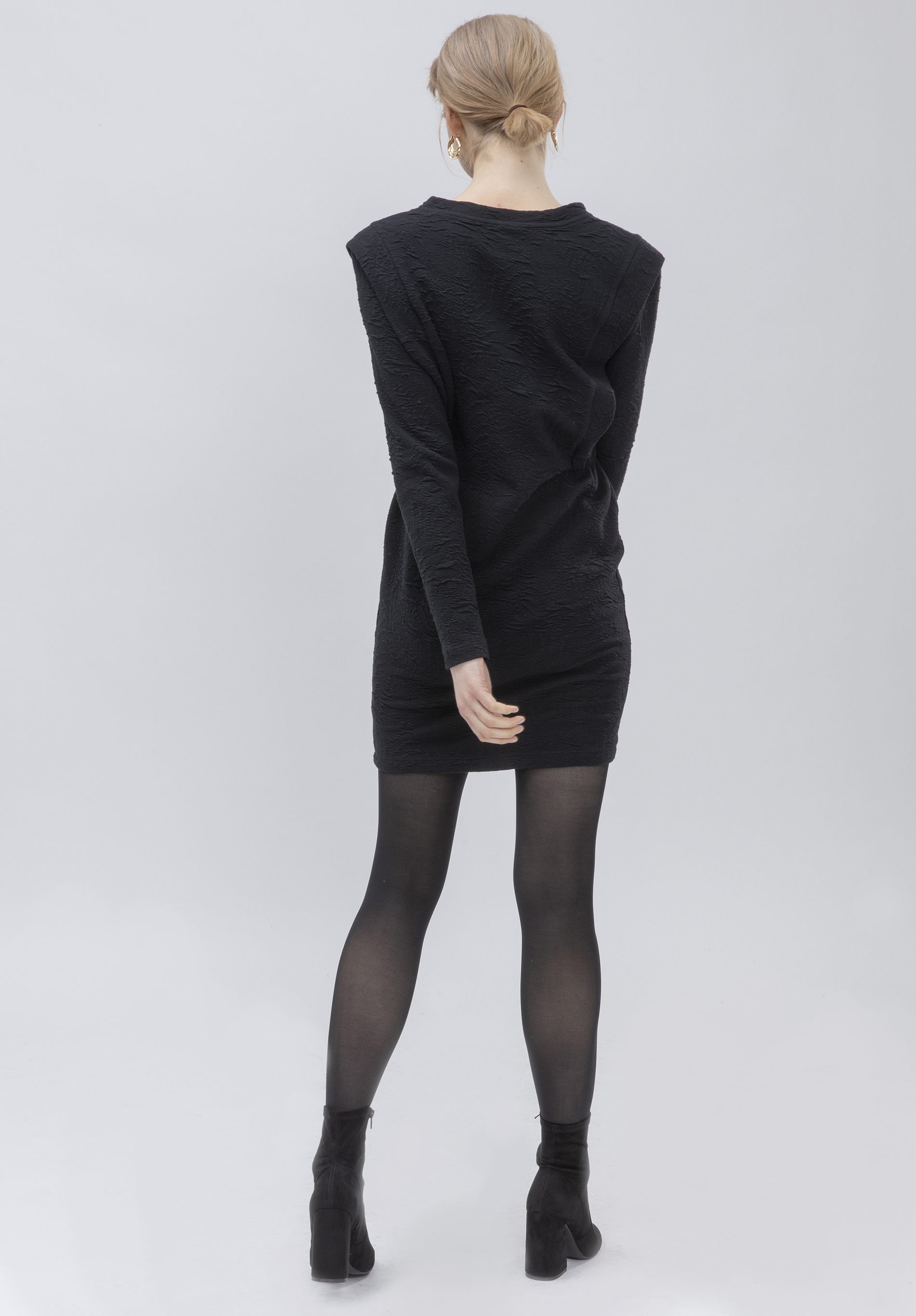 Bequemes Damen-Minikleid ABELONE Black