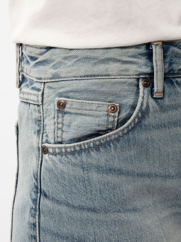 Jeans-Shorts - Faded Sun Denim