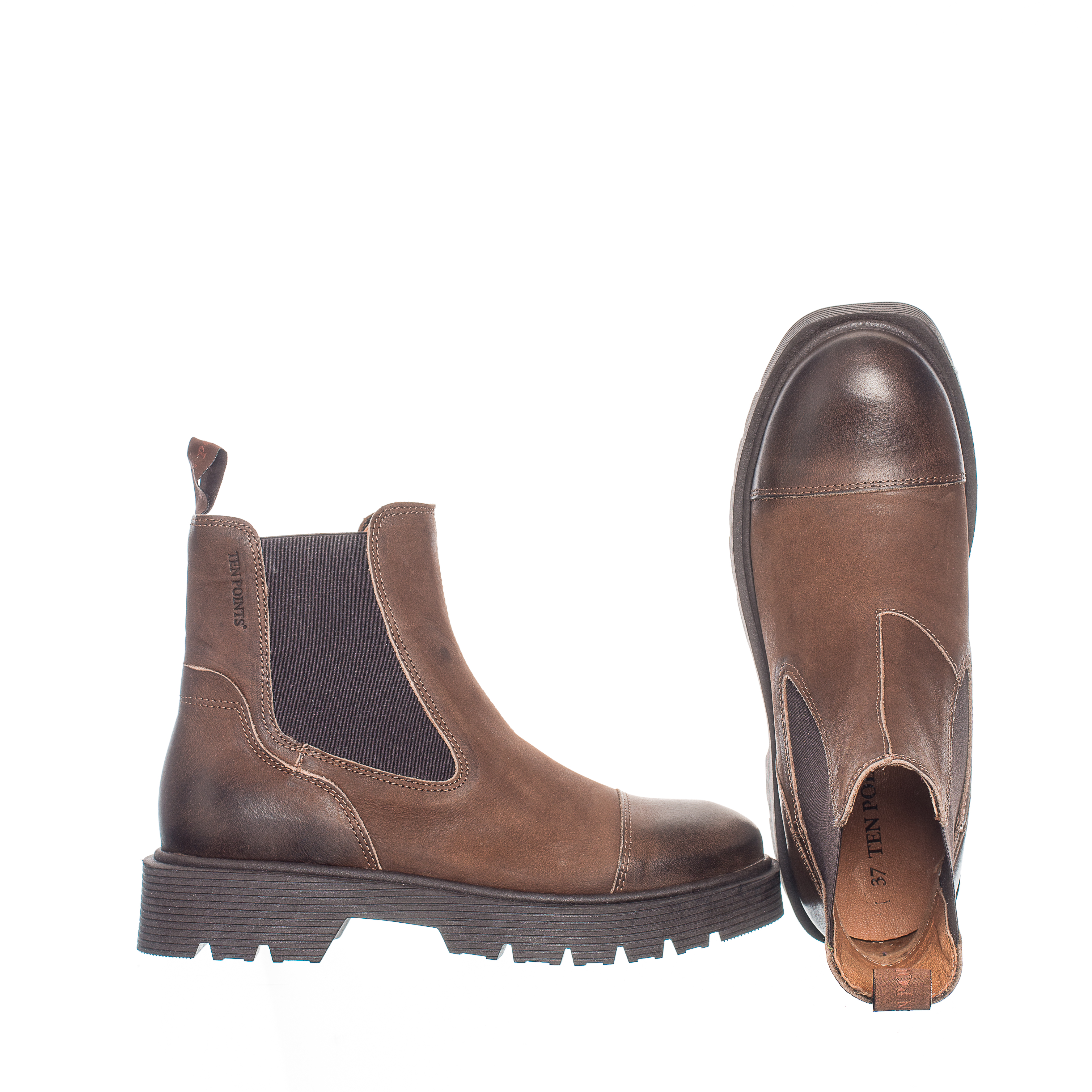 Damen Chelseaboots Mimmi Nutbrown