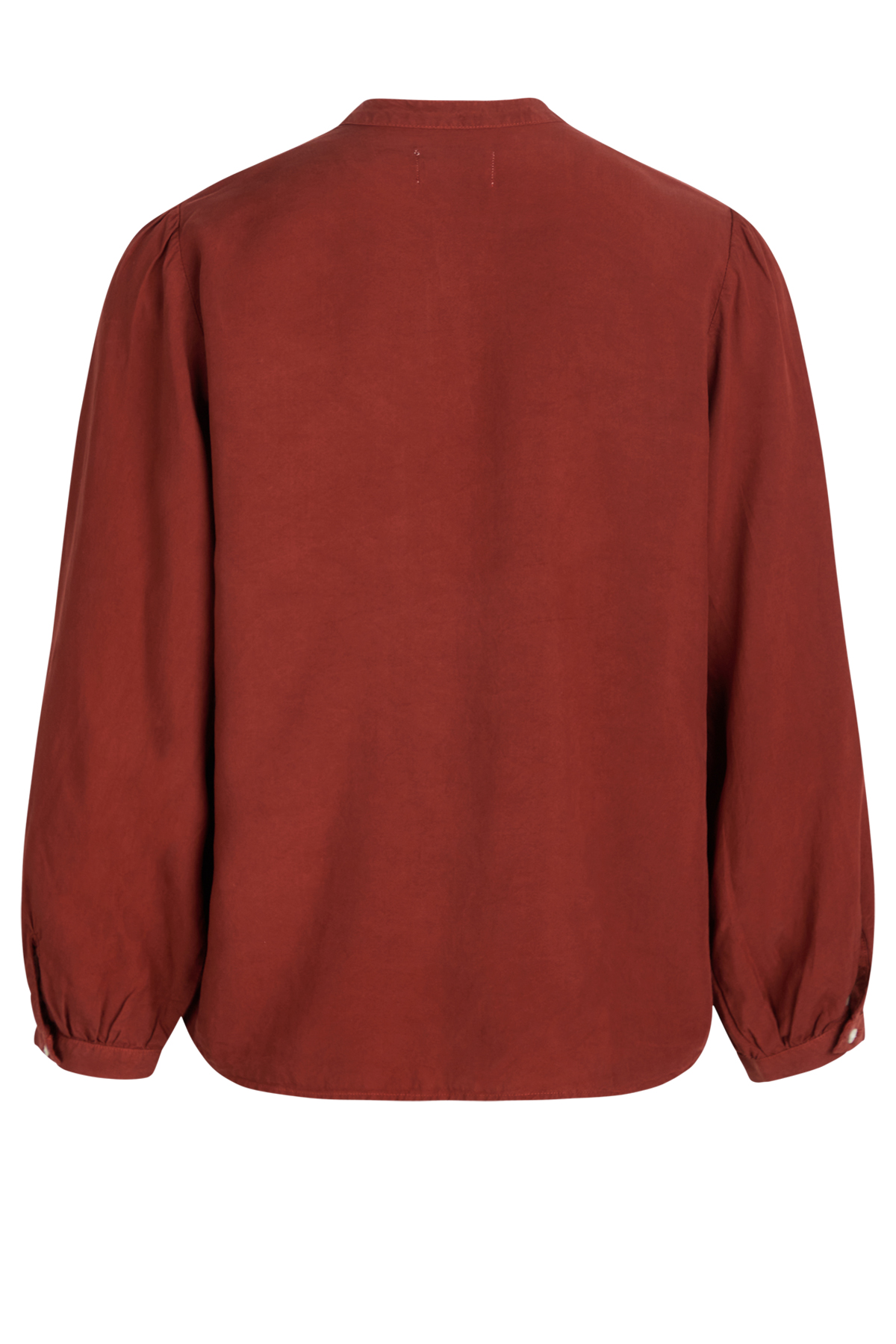 Langarm-Bluse Malou shirt Clay red