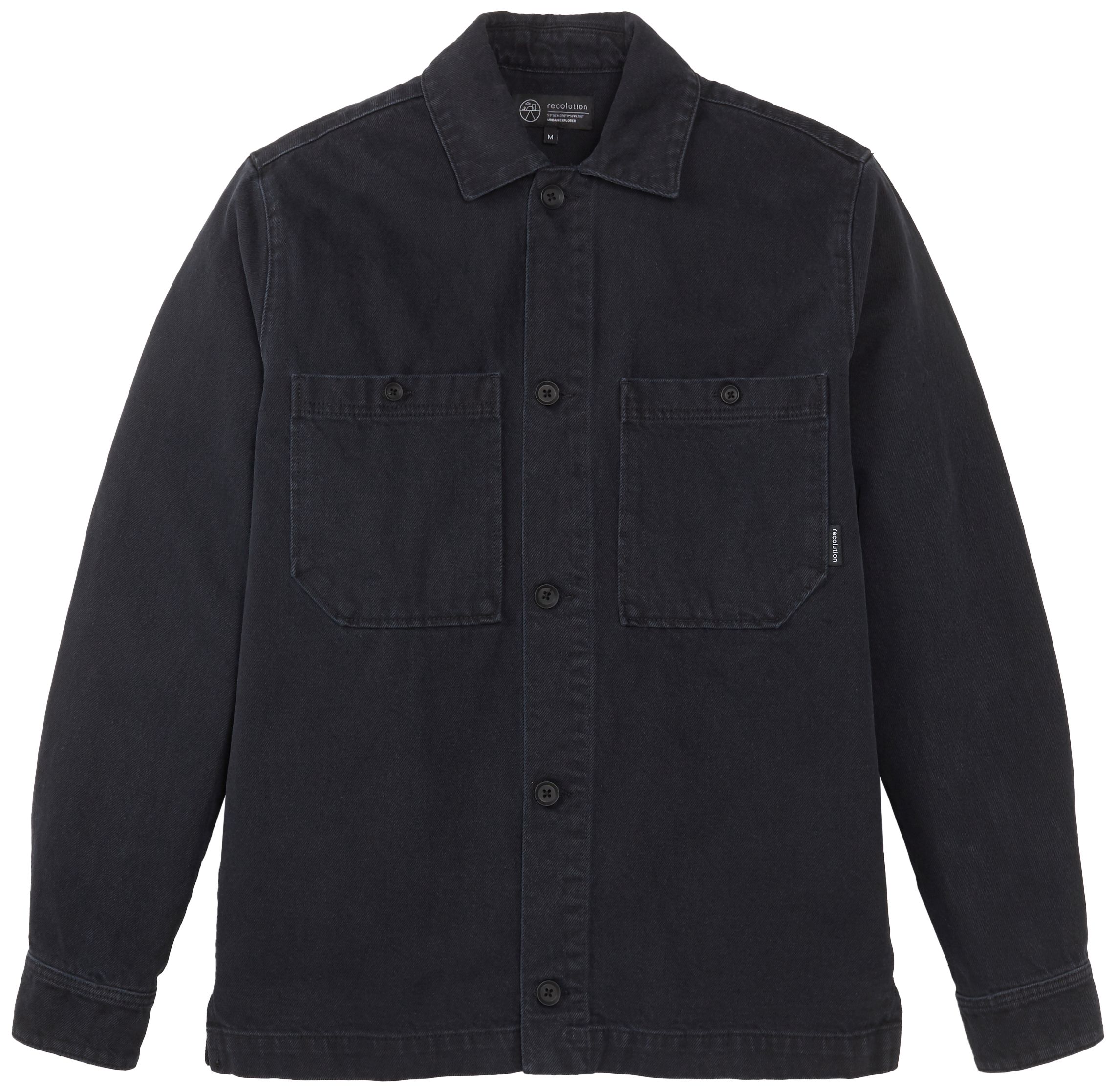 Overshirt DATE washed black