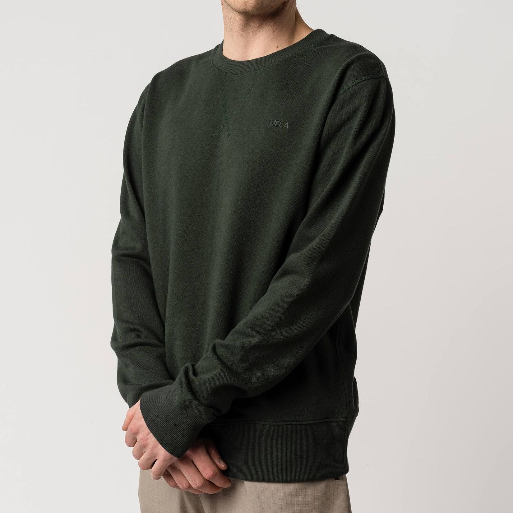 Sportliches Sweatshirt ADIL dark green