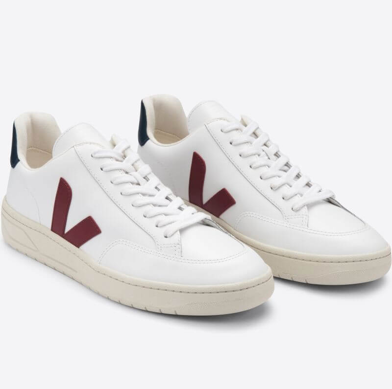 Damen-Sneaker V-12 Extra White Marsala Nautico