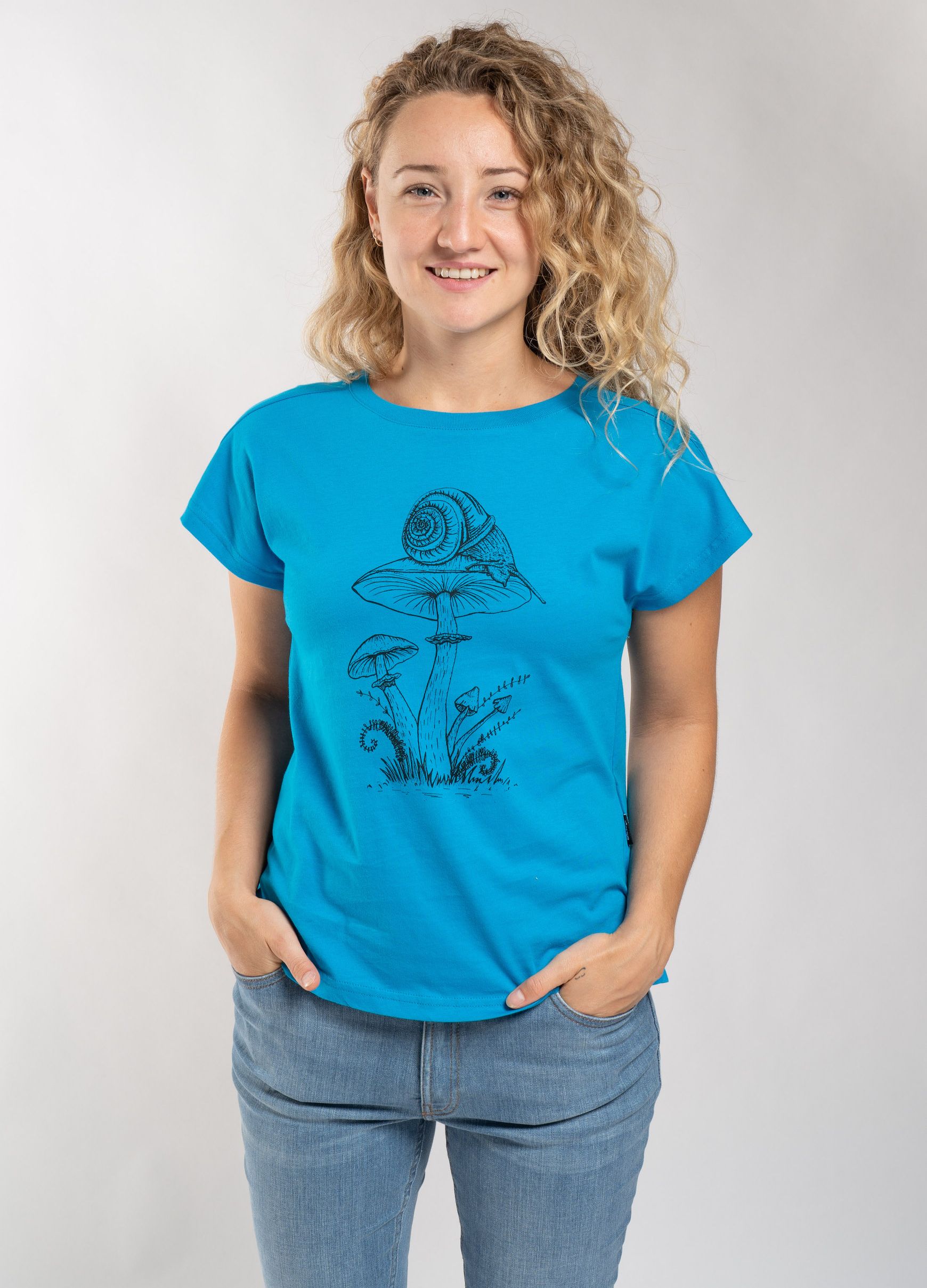 T-Shirt Ella Snail ocean