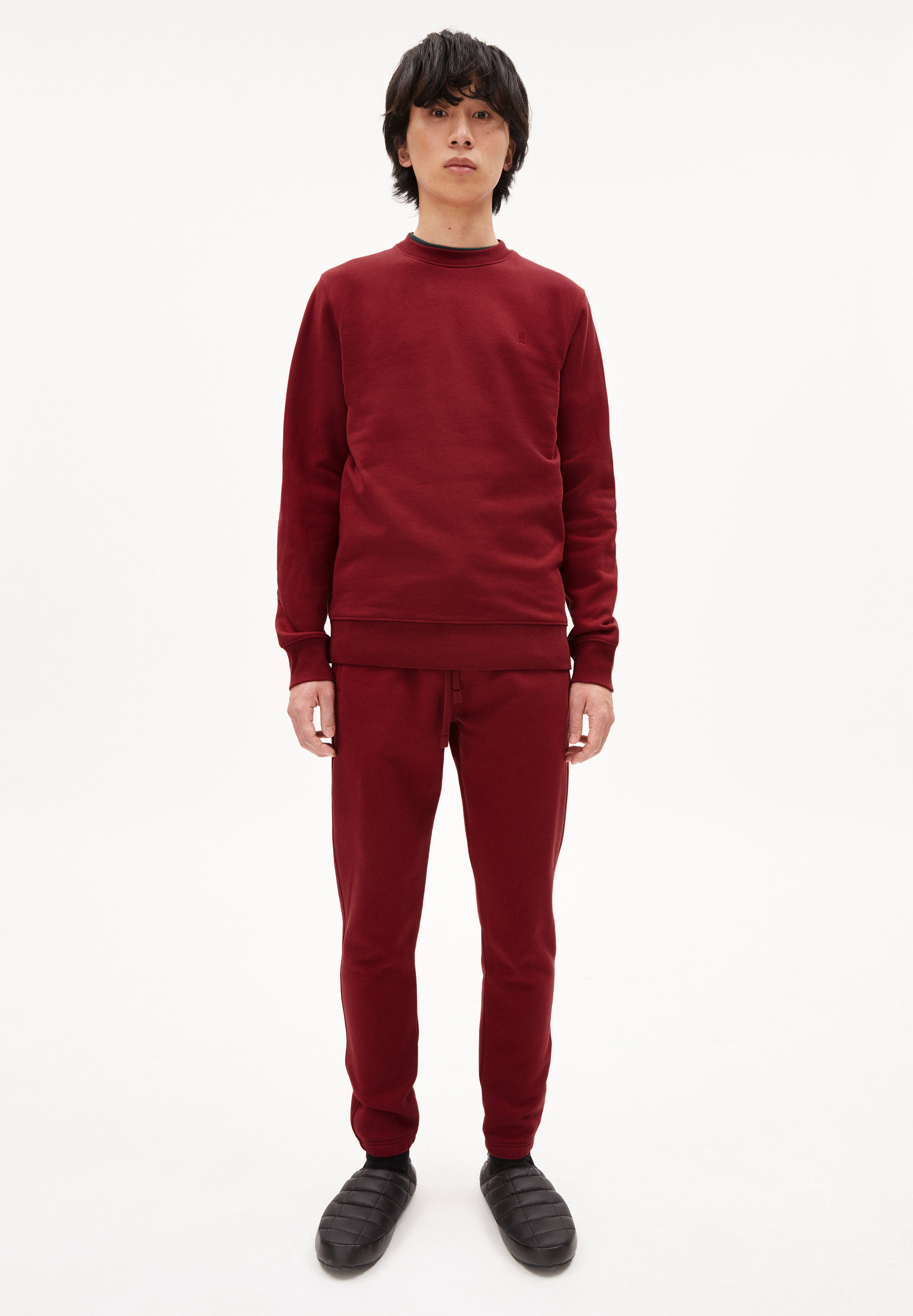 Sweatshirt MAALTE COMFORT dark ruby