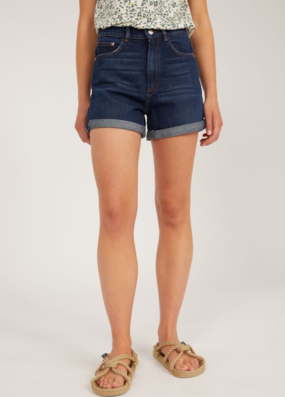 Jeans-Shorts für Damen SILVAA simple blue