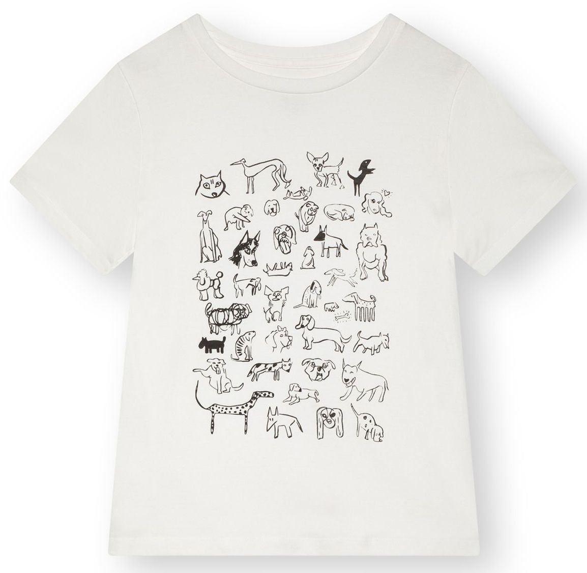 T-Shirt DOGS - Off White