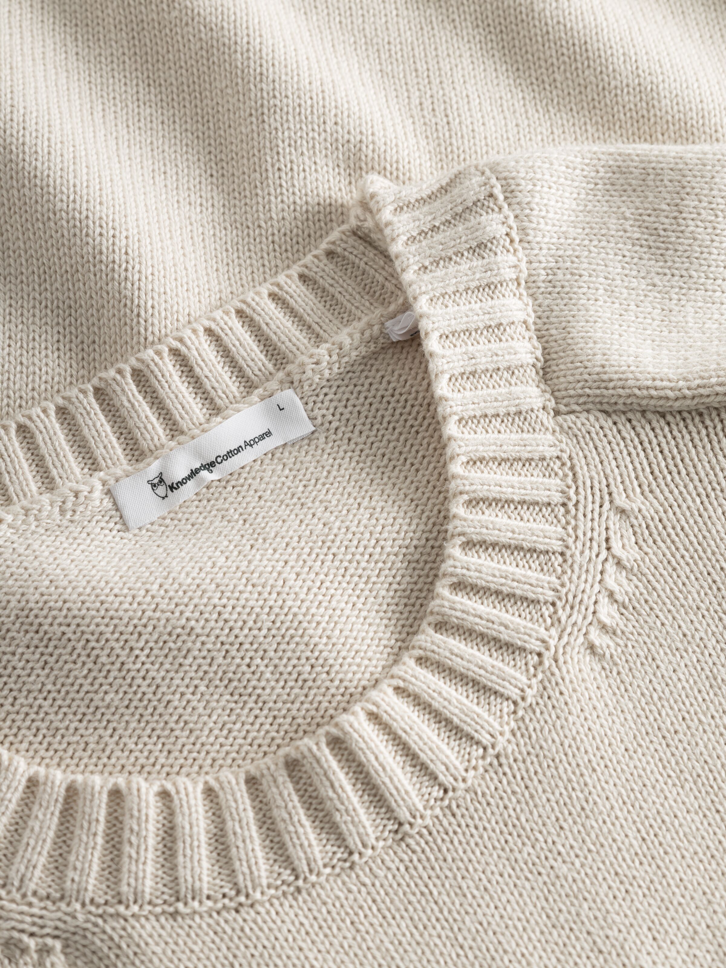 Strickpullover Plain knitted Buttercream