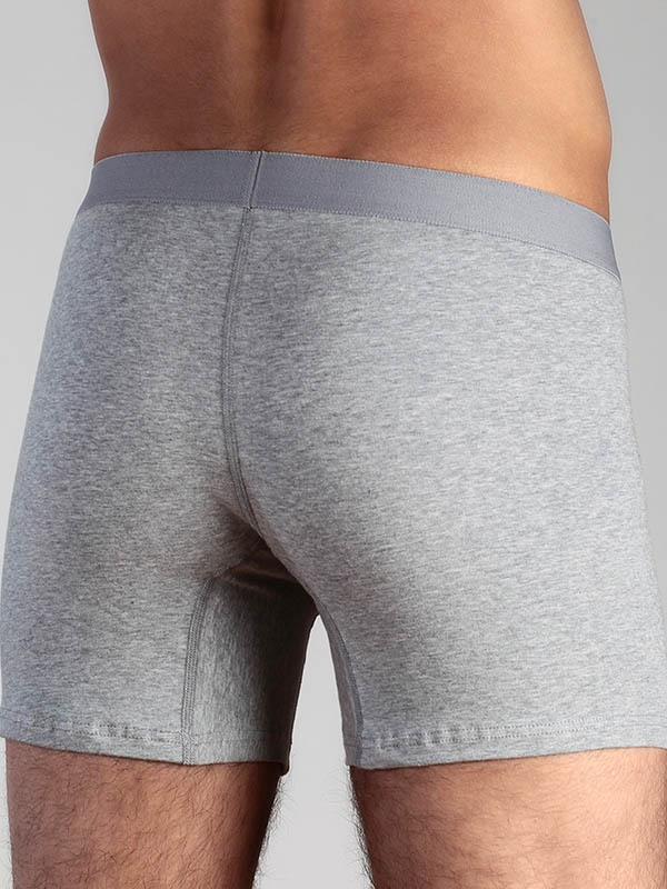 Herren-Boxershorts grau