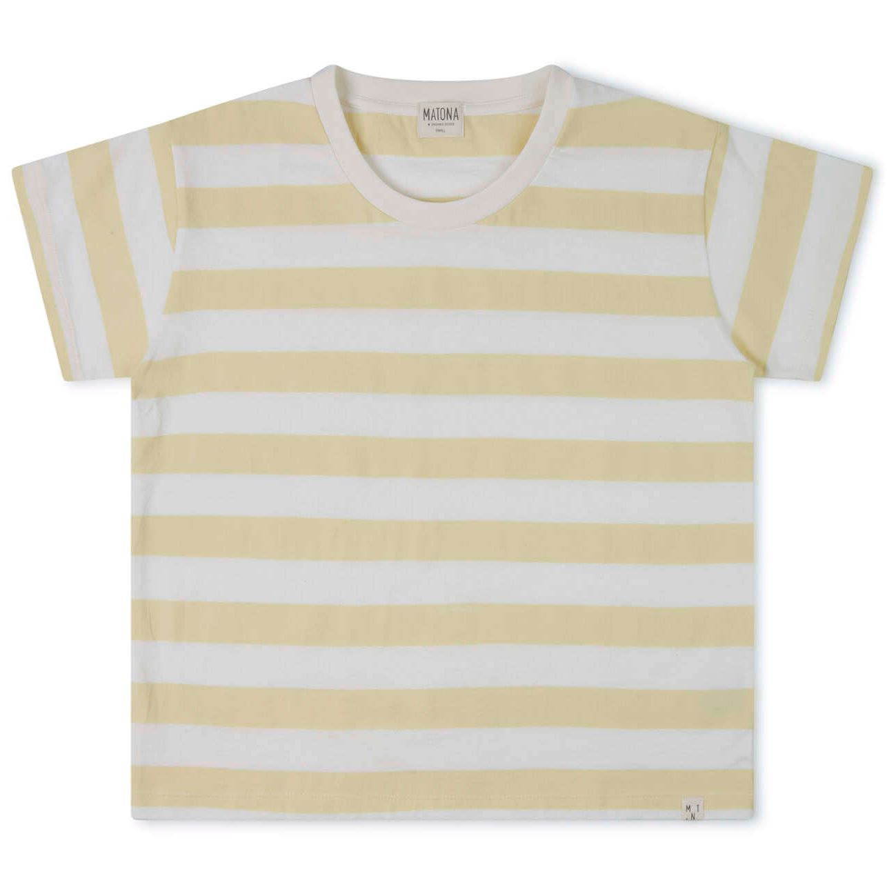 Basic T-Shirt yellow stripes