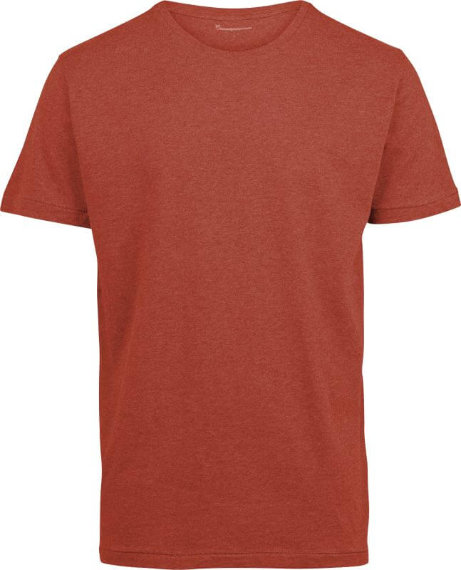 Basic Herren-Shirt ALDER rust melange