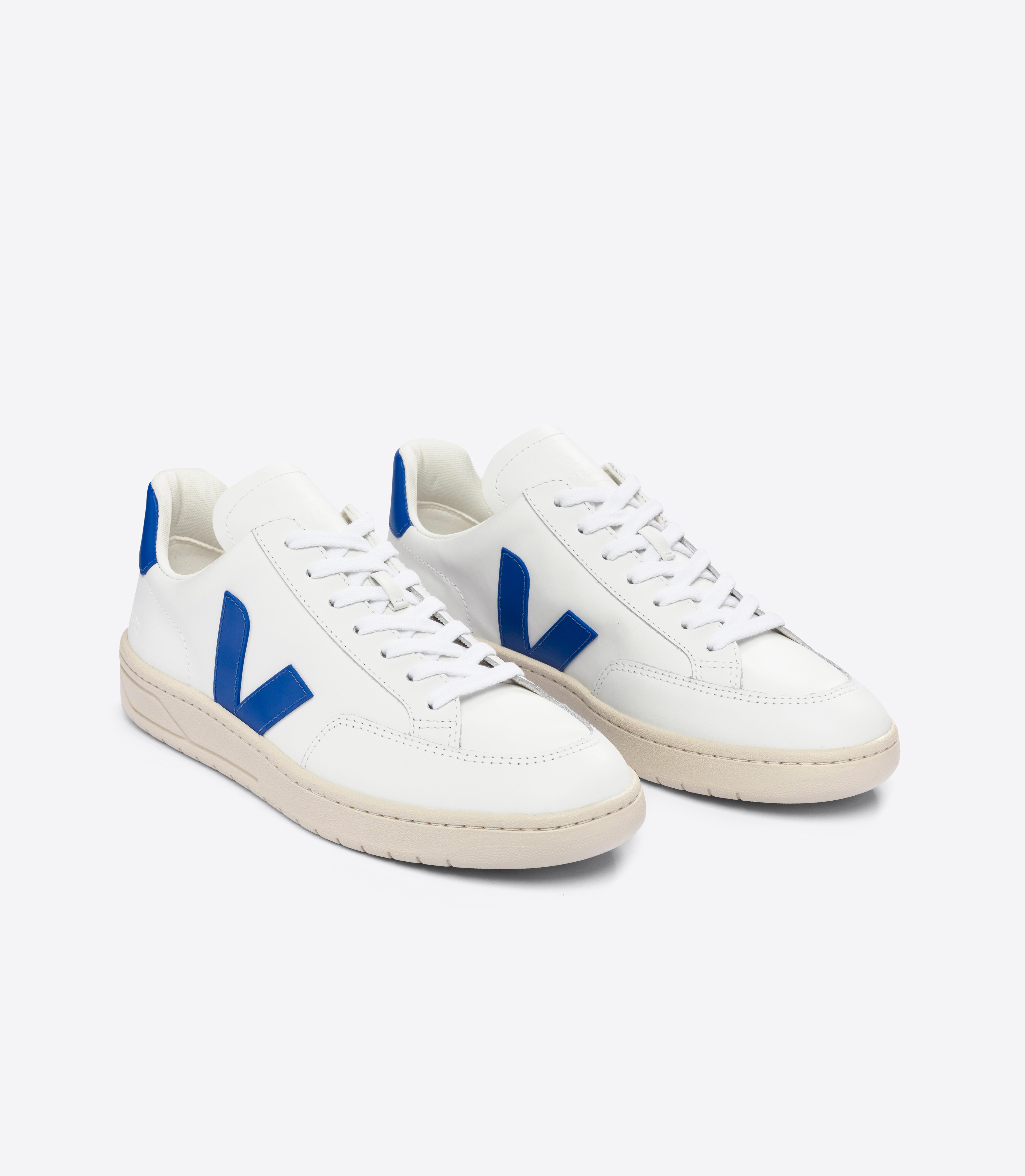 Herren-Sneaker V-12 Leather Extra White-Paros