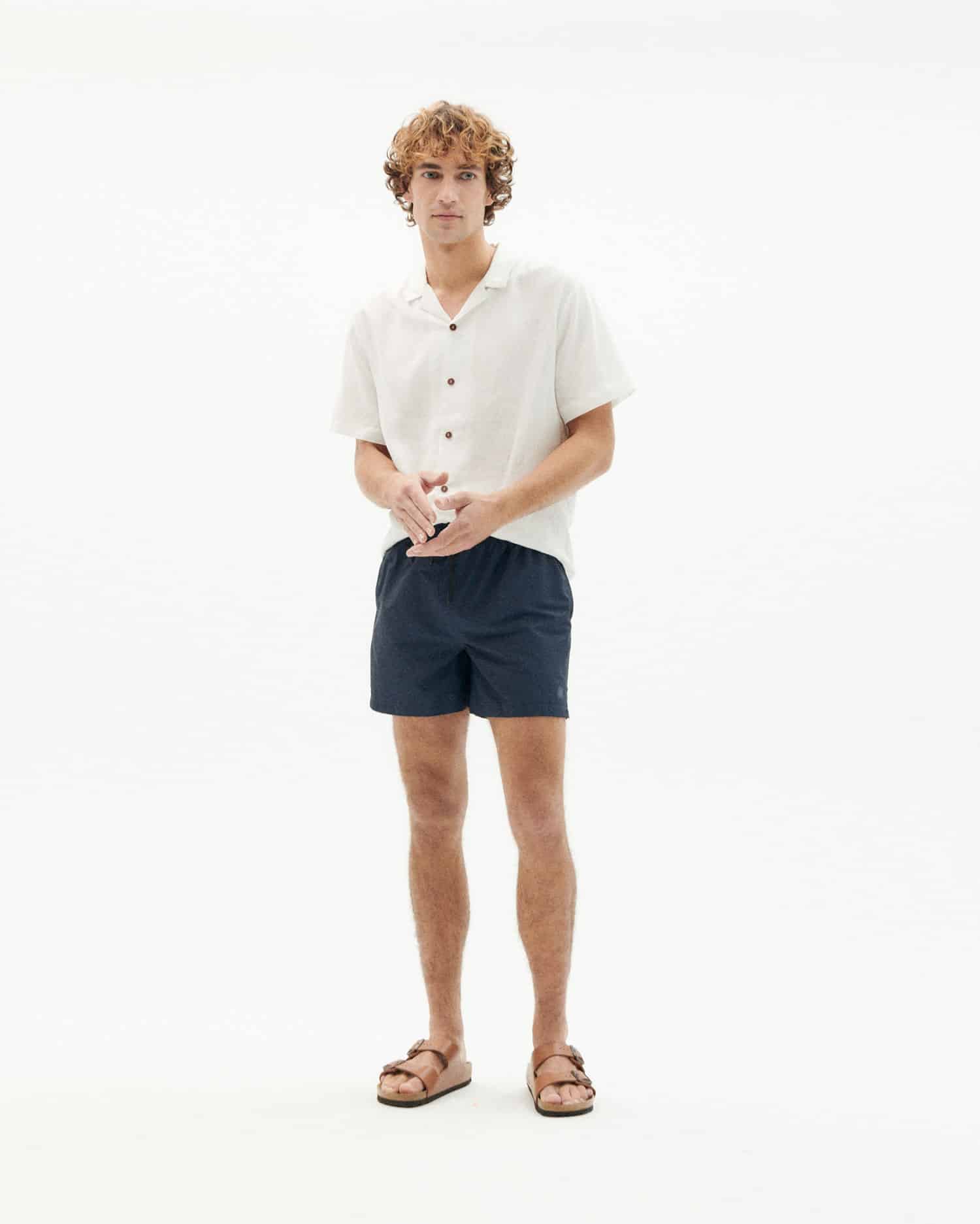 Bade-Shorts SEERSUCKER LIMPOPO navy