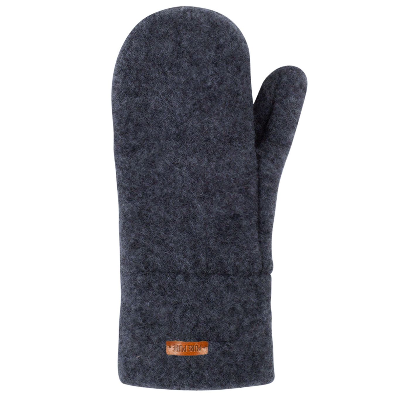 Woll-Fleece Fäustlinge Marine